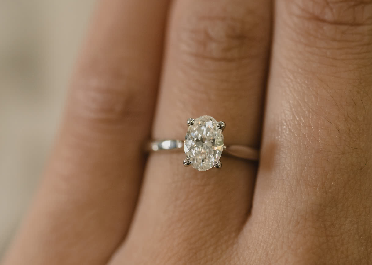 Solitaire Ring Verlobungsring Diamant – Green World Diamonds