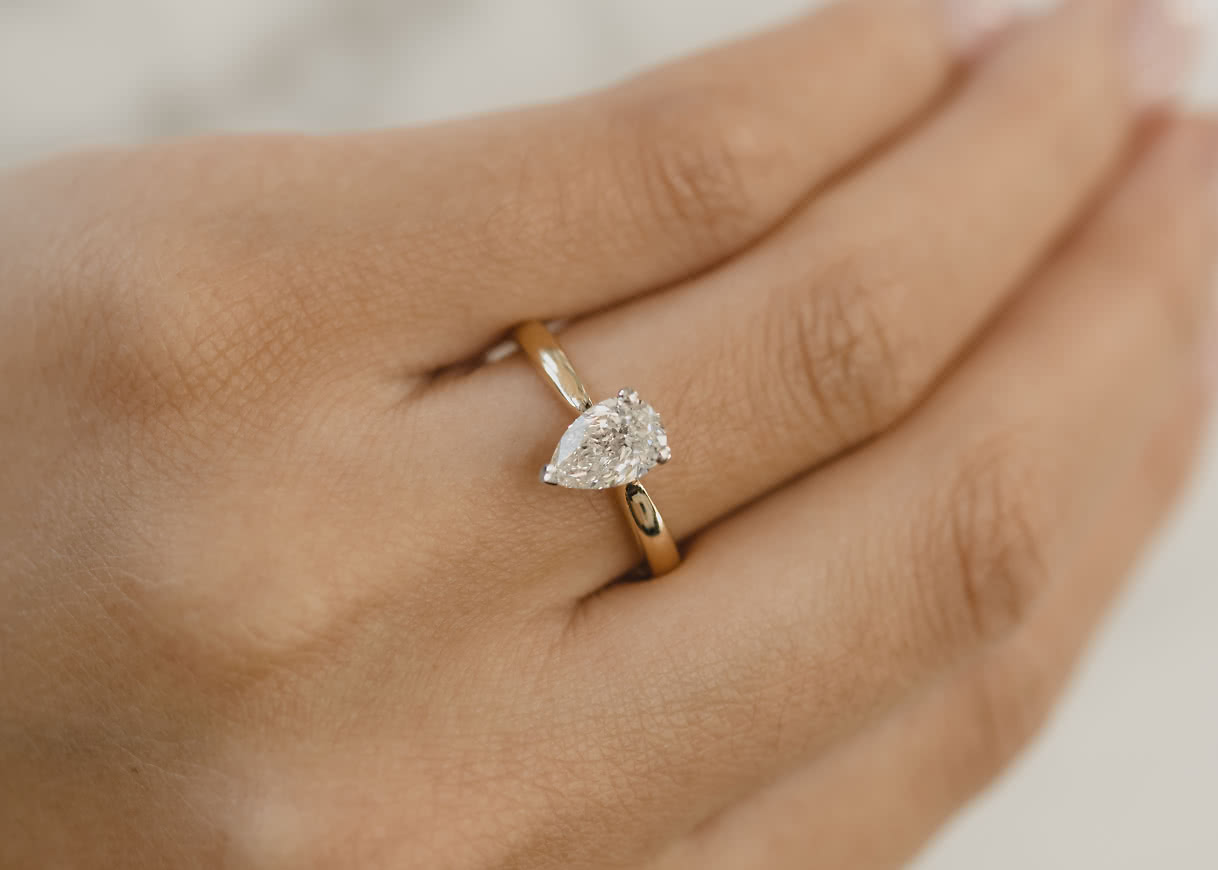 Elli Elli Ring Dames Verlovingsring Hart Zirkonia Kristal In 925 Sterling Zilver Verguld Ringen