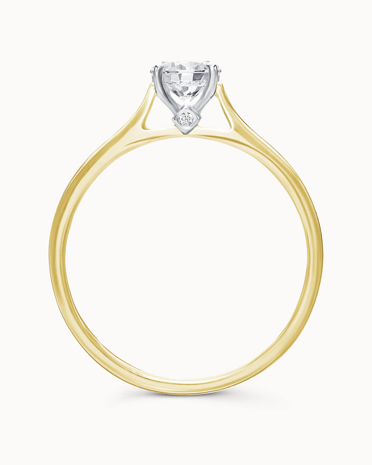 Bianca | Engagement ring | Solitaire ring with diamond | VANBRUUN