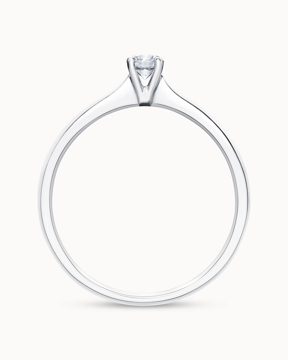 Ella | Engagement Ring For Smaller Center Diamond | VANBRUUN