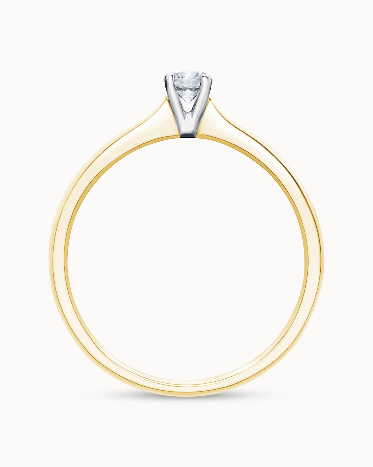 Ella | Engagement Ring For Smaller Center Diamond | VANBRUUN